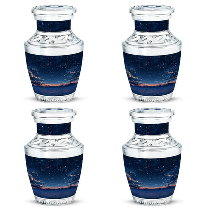 Starry Night Theme 3 Inch Keepsake Pack of 4