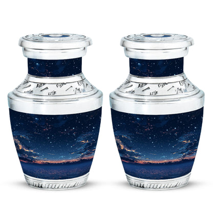 Starry Night Theme 3 Inch Keepsake Pack of 2
