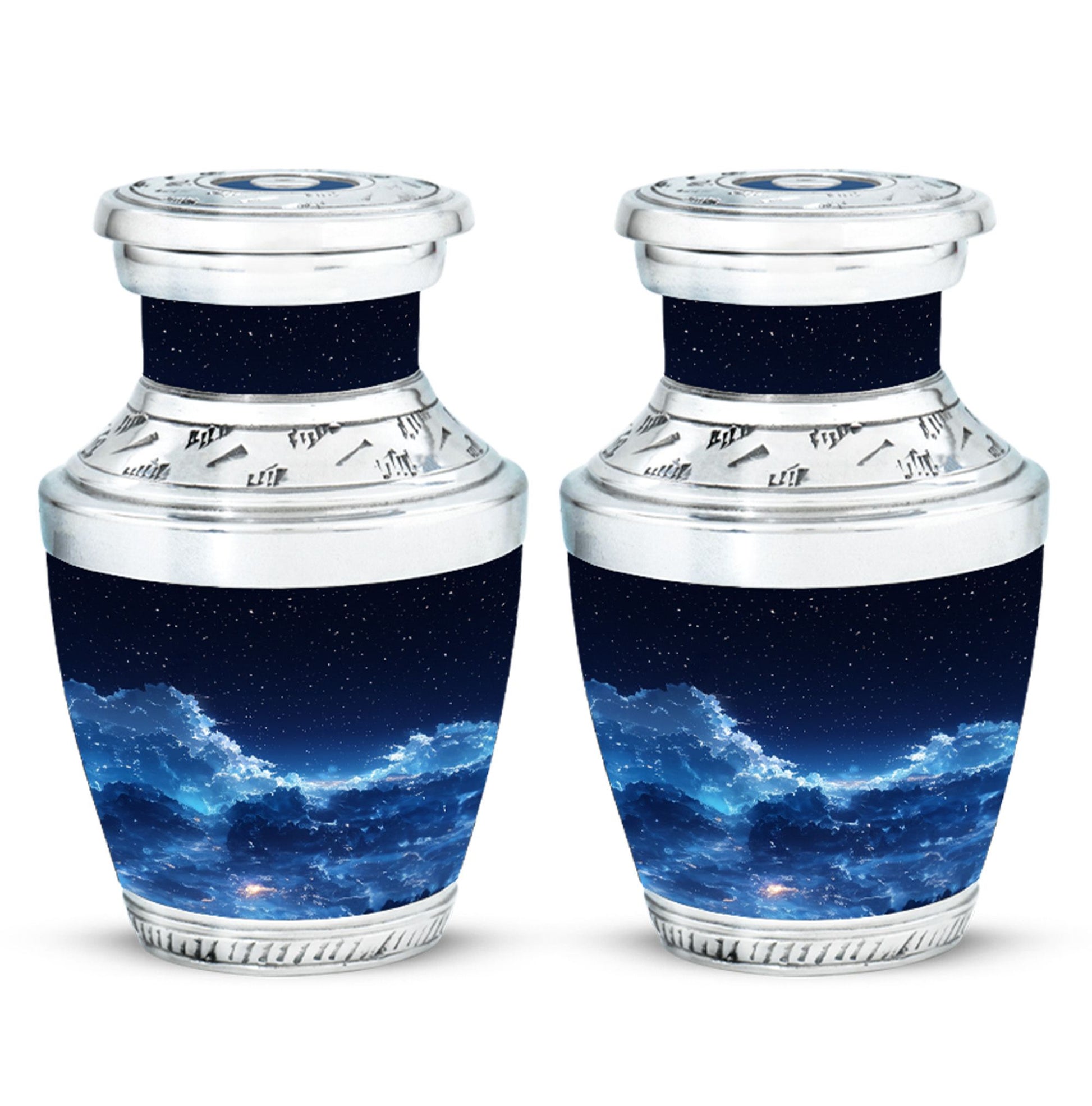 Starry Night Theme 3 Inch Keepsake Pack of 2