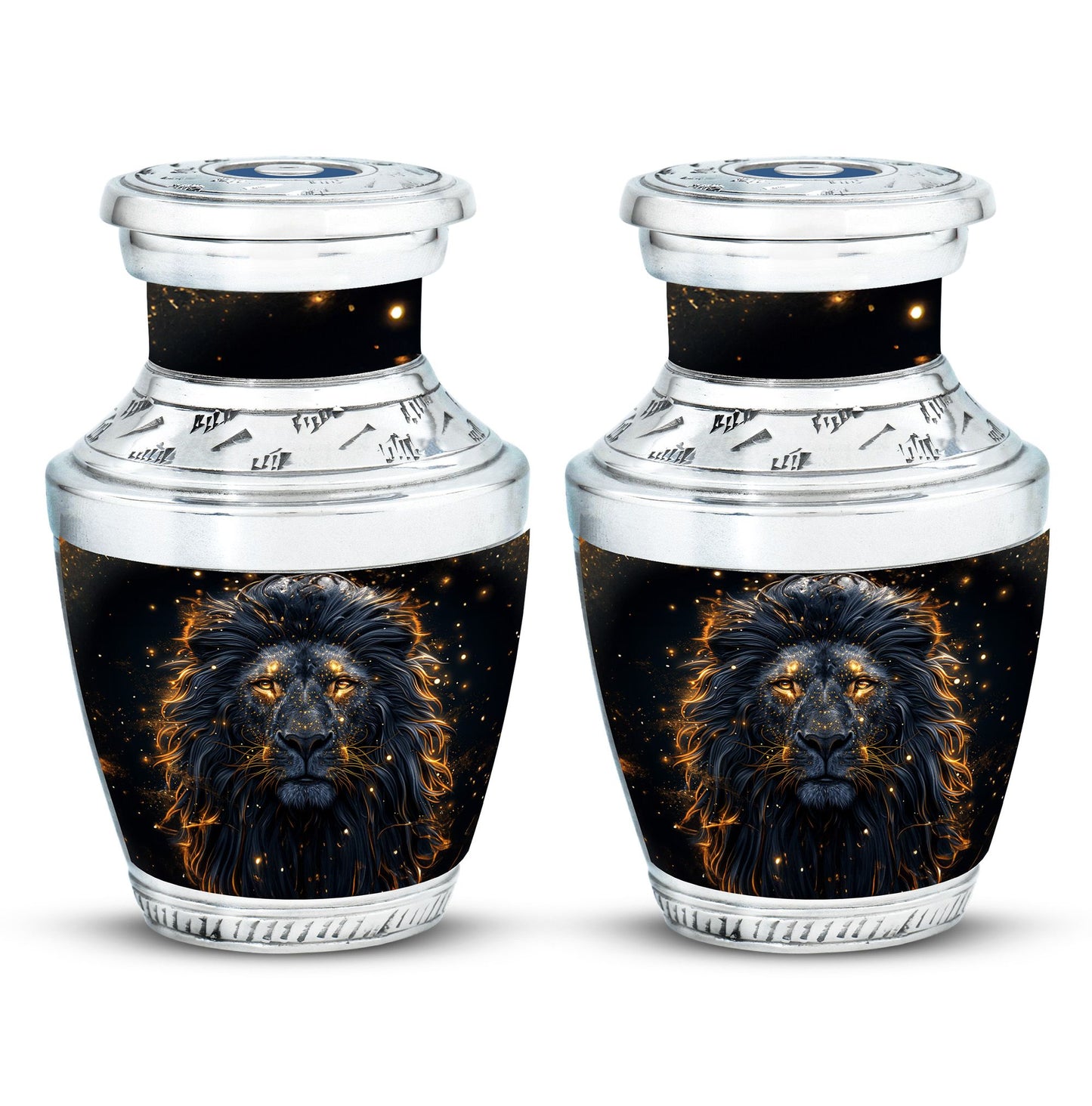 Lion Theme 3 Inch Keepsake Pack of 2