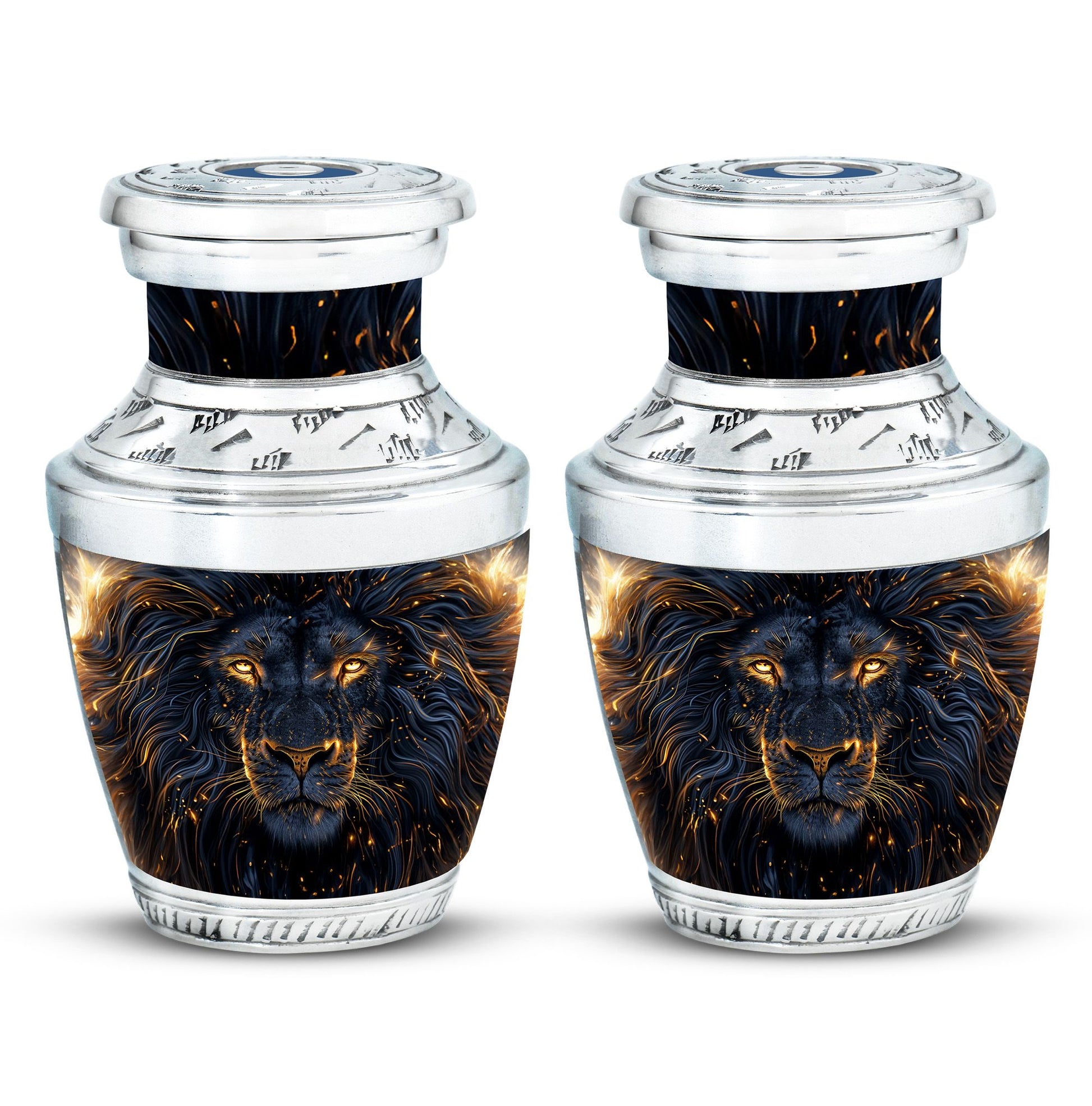 Lion Theme 3 Inch Keepsake Pack of 2