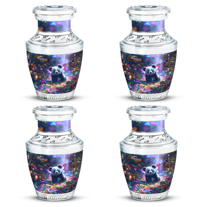 Panda Theme 3 Inch Keepsake Pack of 4