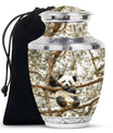Panda Theme Large Urn 10 Inch