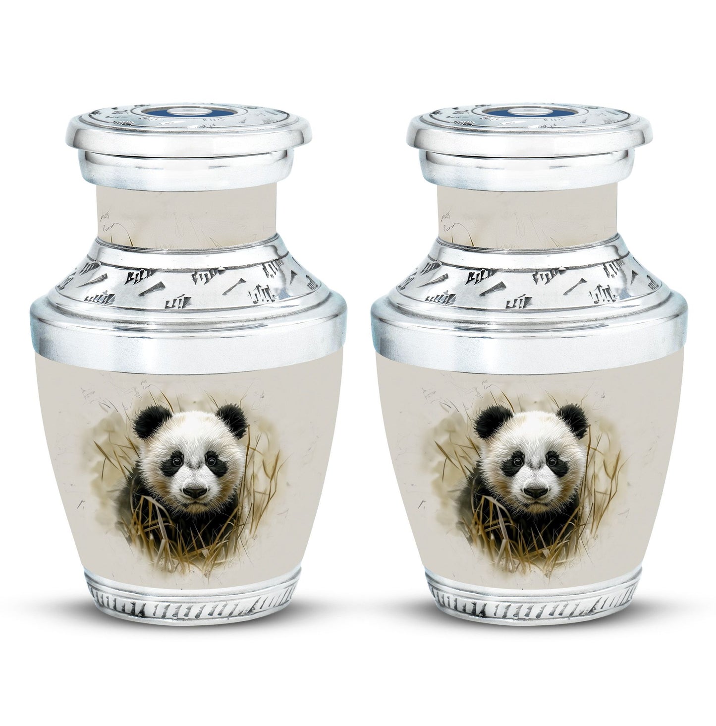 Panda Theme 3 Inch Keepsake Pack of 2