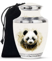 Panda Theme Large Urn 10 Inch