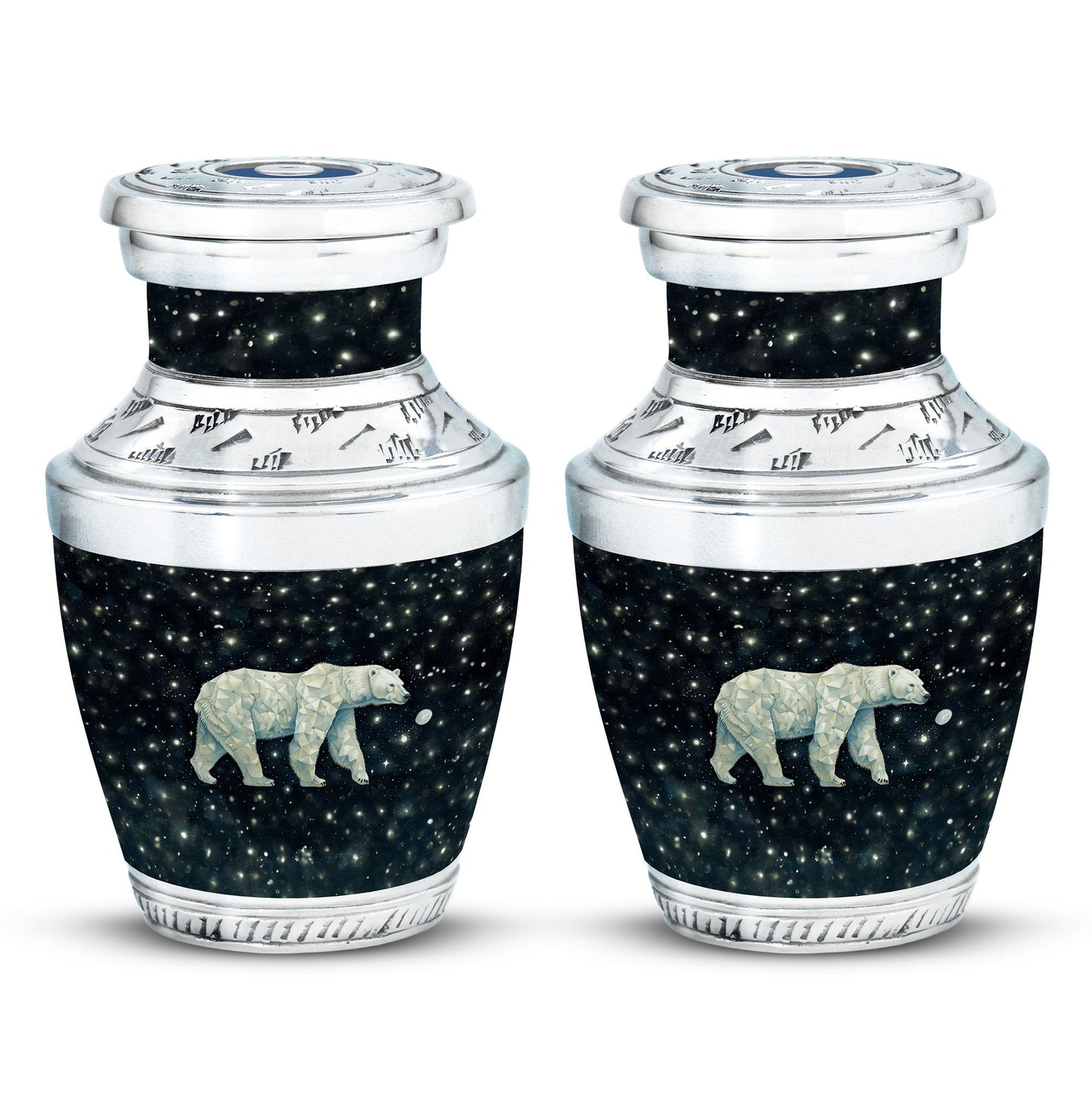 Polar Bear Theme 3 Inch Keepsake Pack of 2
