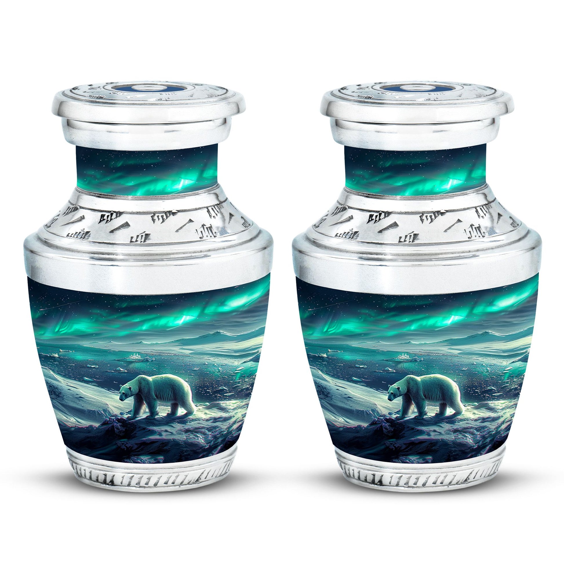 Polar Bear Theme 3 Inch Keepsake Pack of 2