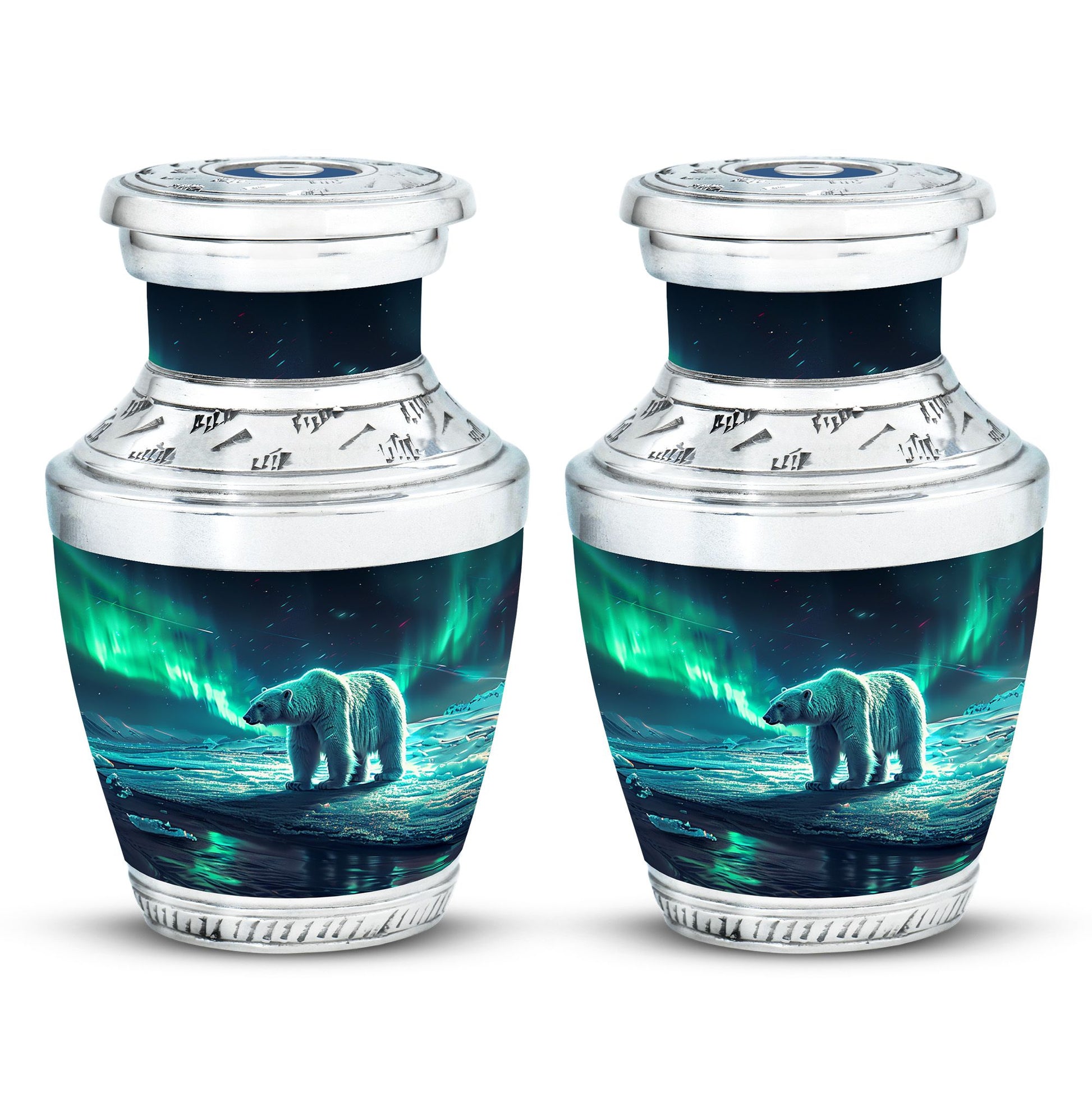 Polar Bear Theme 3 Inch Keepsake Pack of 2