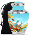 Polar Bear Theme Large Urn 10 Inch
