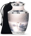Swan Theme Large Urn 10 Inch