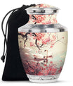 Swan Theme Large Urn 10 Inch