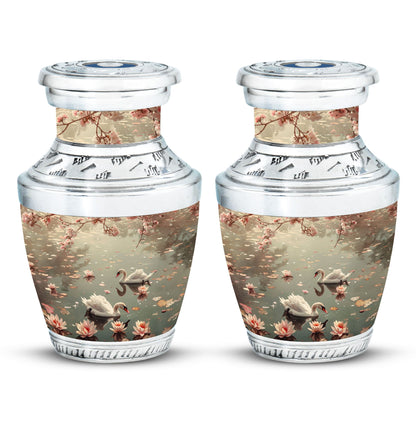 Swan Theme 3 Inch Keepsake Pack of 2