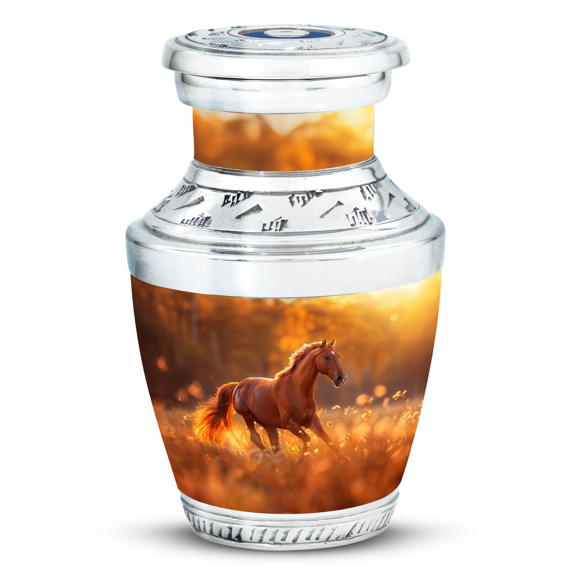 Runing Horse Theme 3 Inch Keepsake