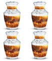 Runing Horse Theme 3 Inch Keepsake Pack of 4