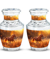 Runing Horse Theme 3 Inch Keepsake Pack of 2