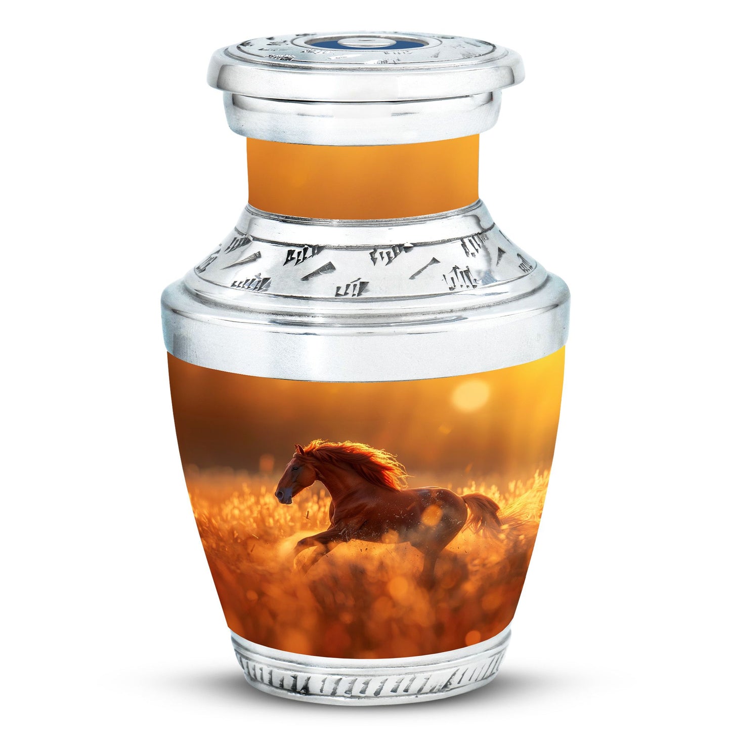 Runing Horse Theme 3 Inch Keepsake
