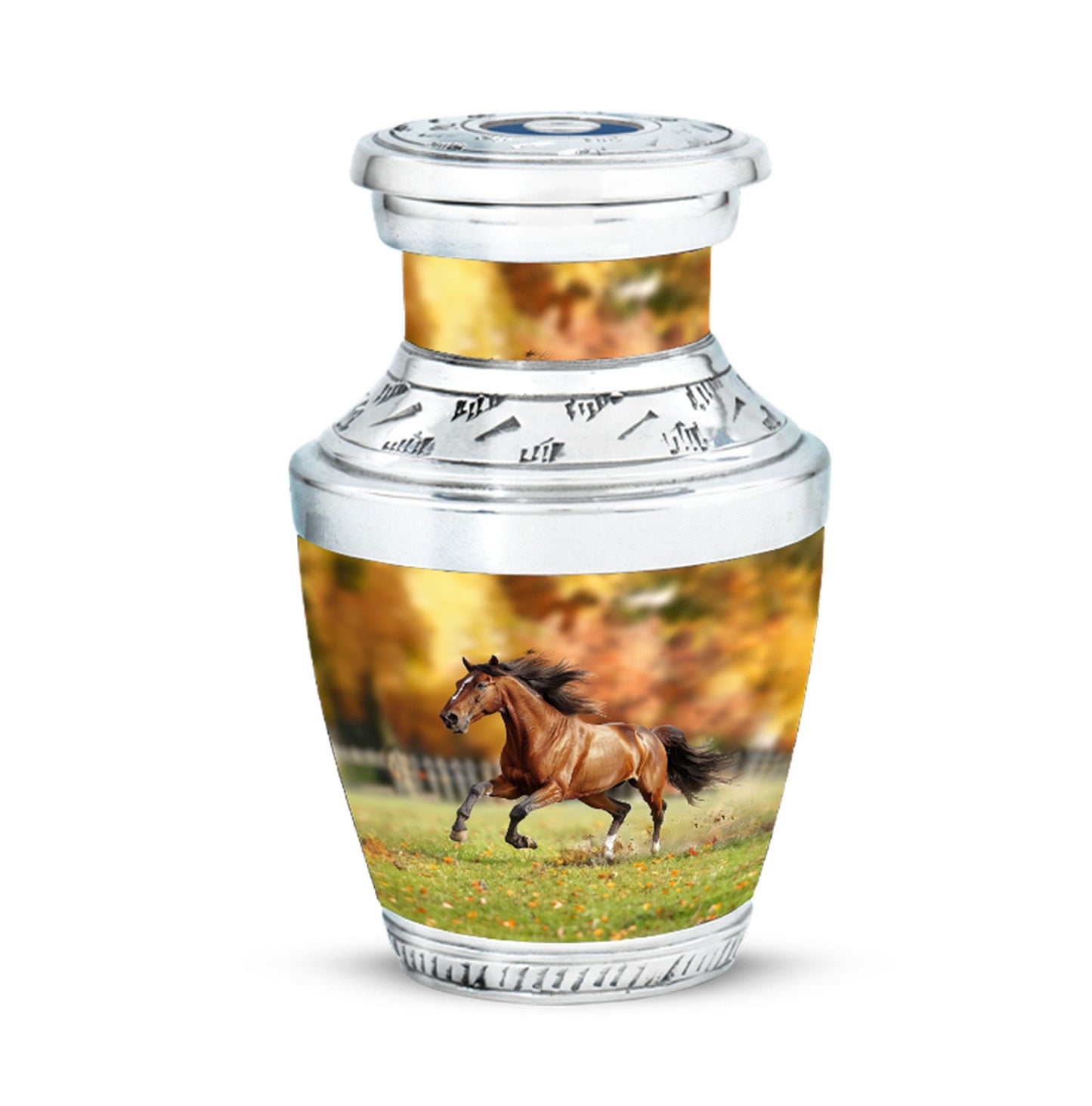 Runing Horse Theme 3 Inch Keepsake