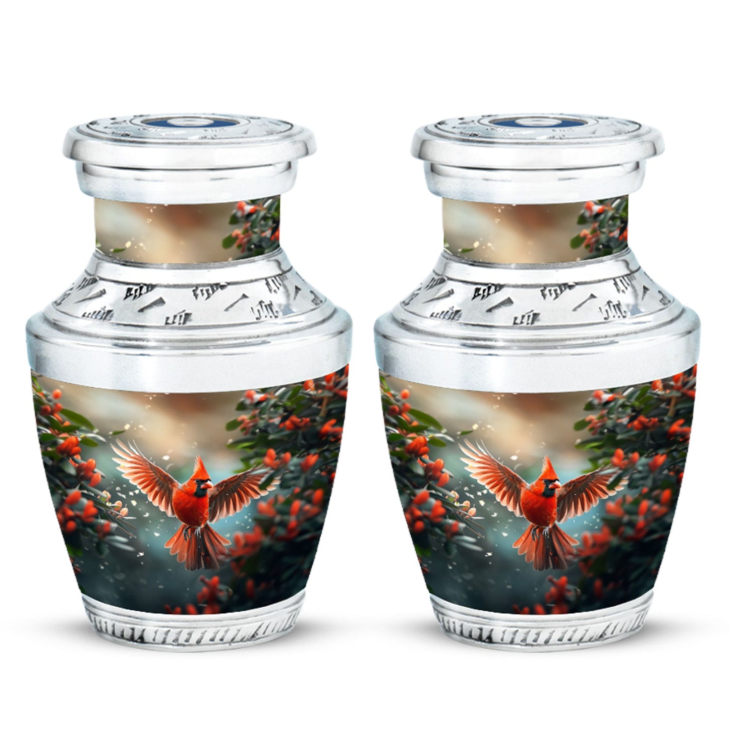 Cardinal Theme 3 Inch Keepsake Pack of 2