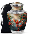 Cardinal Theme Large Urn 10 Inch