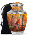 Cardinal Theme Large Urn 10 Inch