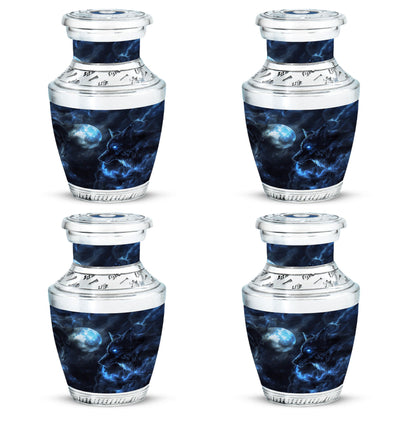 Wolf Theme 3 Inch Keepsake Pack of 4
