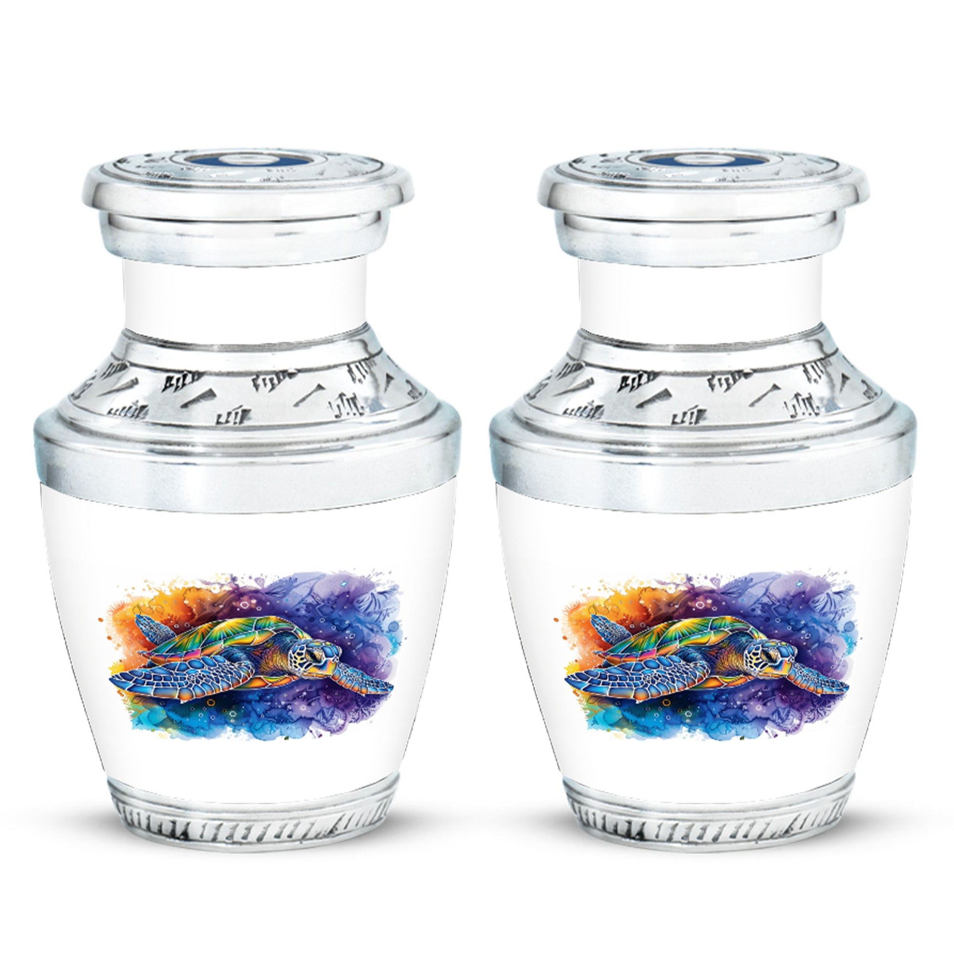 Turtle Theme 3 Inch Keepsake Pack of 2