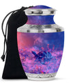 Turtle Theme Large Urn 10 Inch