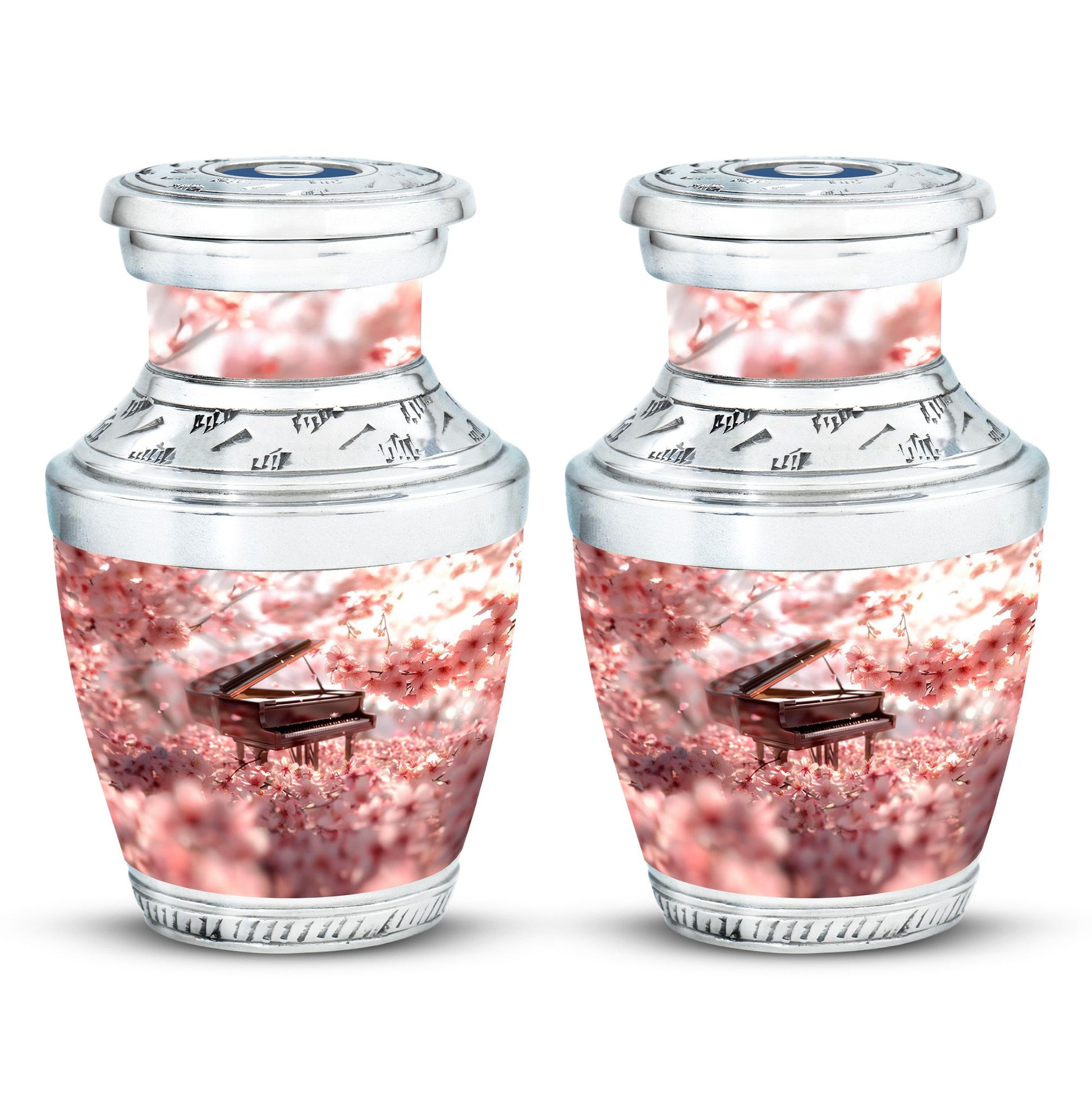 Piano Theme 3 Inch Keepsake Pack of 2