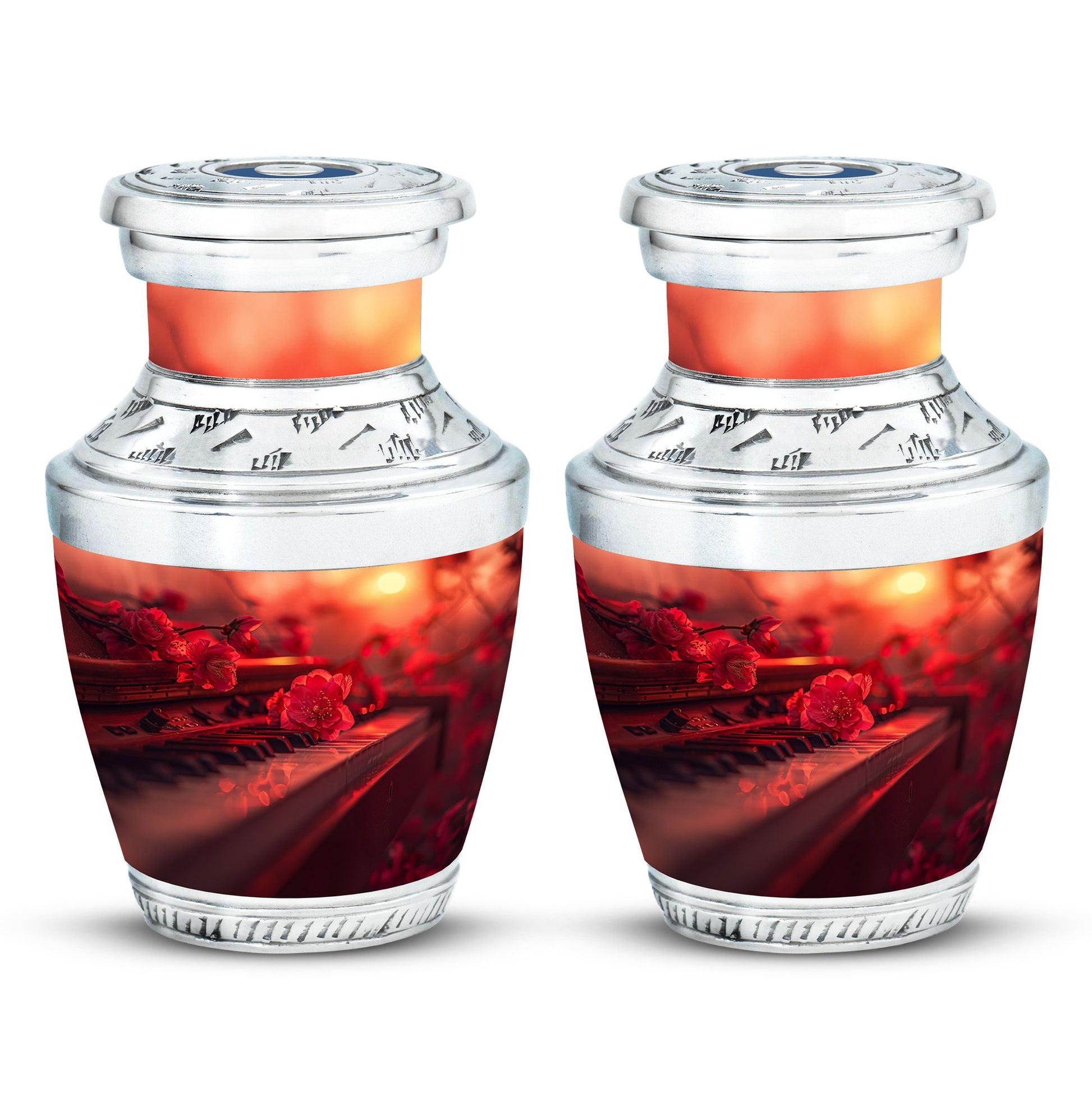 Piano Theme 3 Inch Keepsake Pack of 2