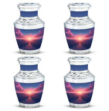 Sunrise Theme 3 Inch Keepsake Pack of 4