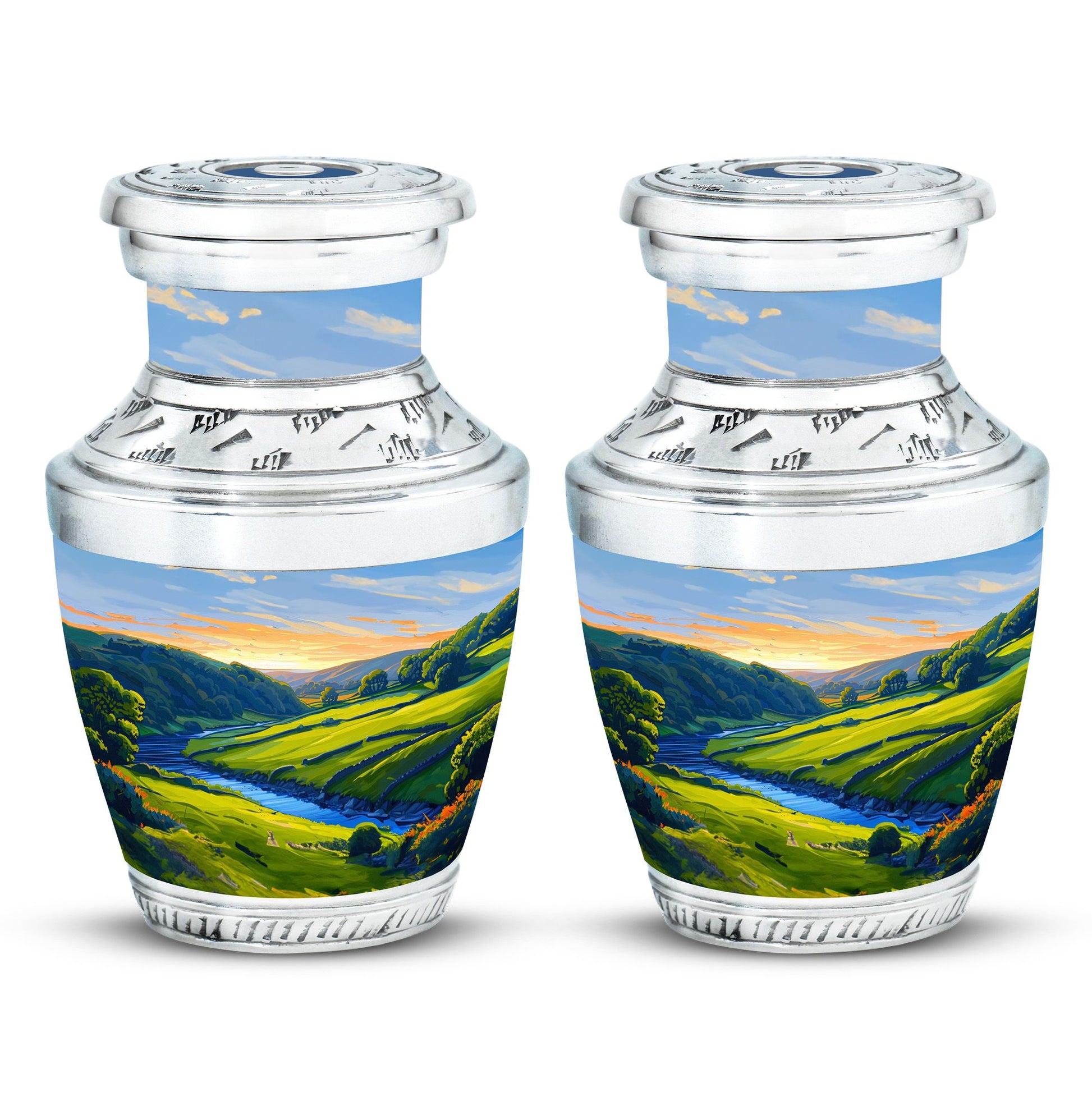 Sunrise Theme 3 Inch Keepsake Pack of 2