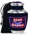 Drums And Music Theme Large Urn 10 Inch