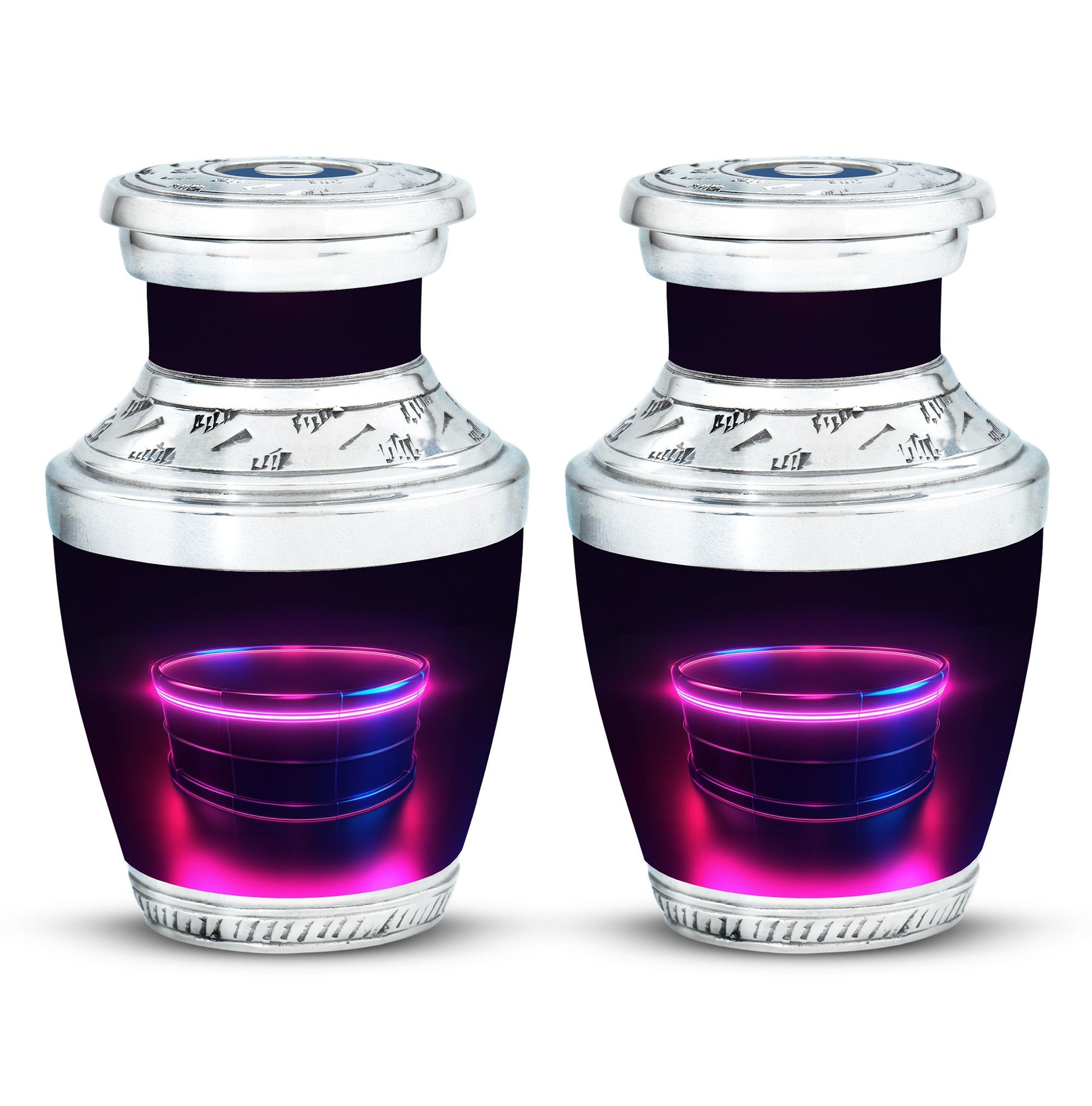 Drums And Music Theme 3 Inch Keepsake Pack of 2