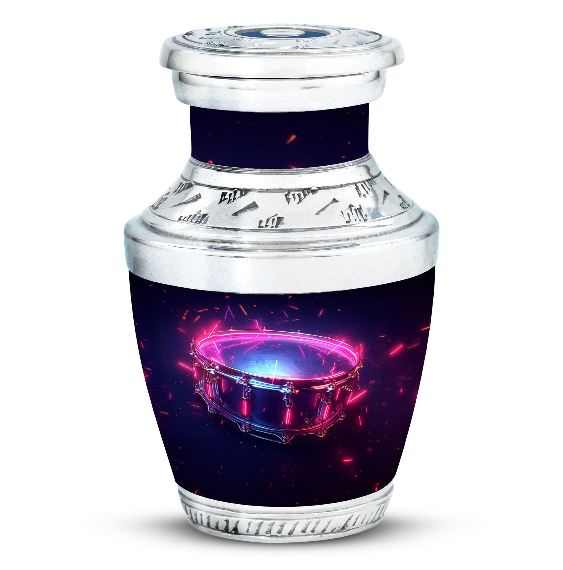 Drums And Music Theme 3 Inch Keepsake