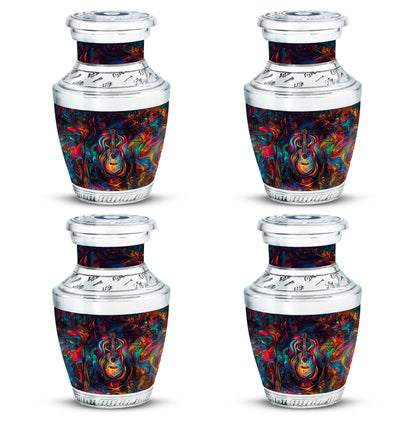 Guitar Theme 3 Inch Keepsake Pack of 4