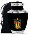 Guitar Theme Large Urn 10 Inch