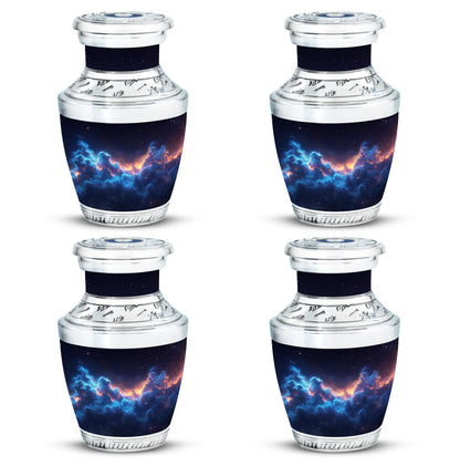 Galaxy Theme 3 Inch Keepsake Pack of 4