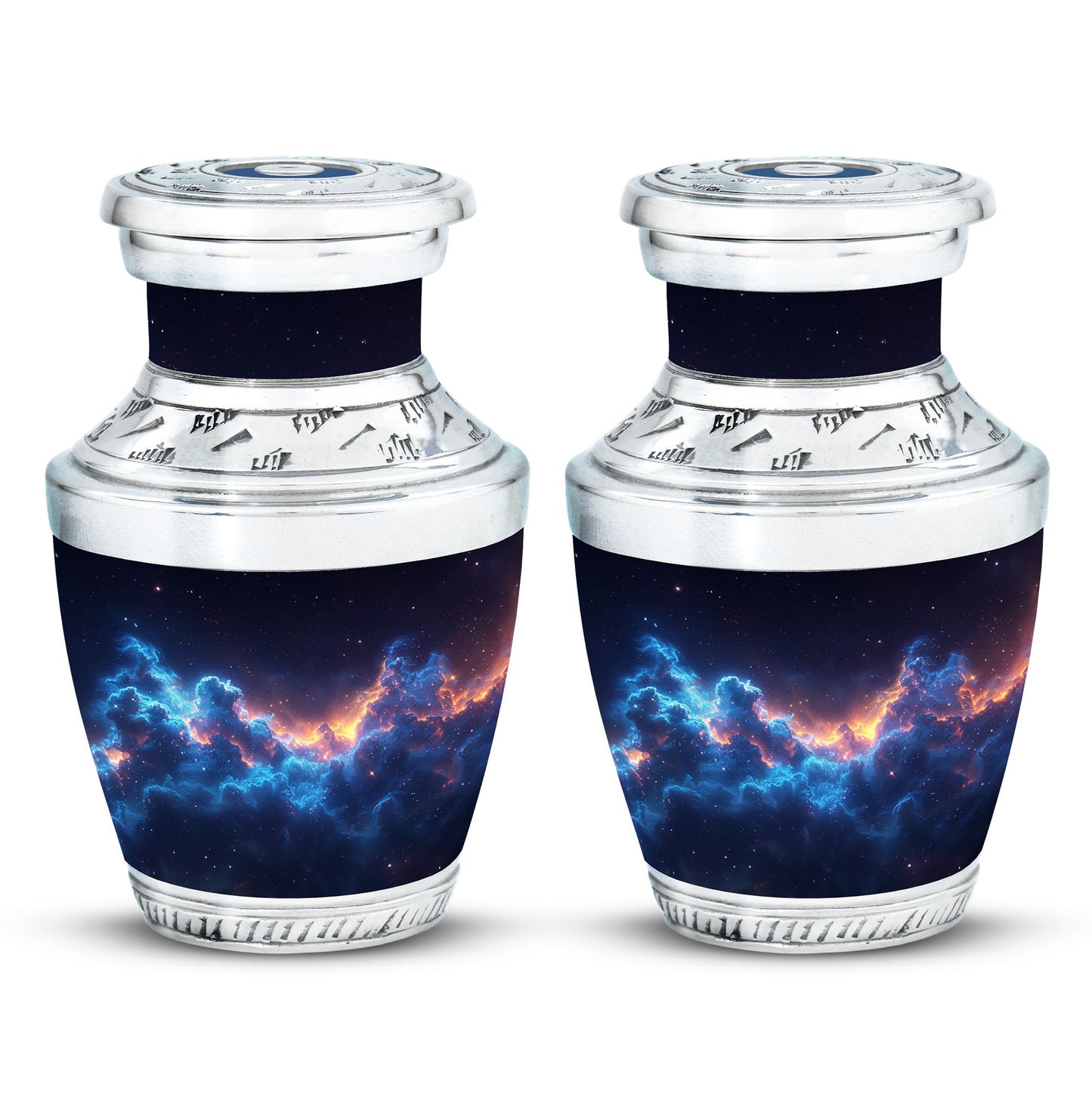Galaxy Theme 3 Inch Keepsake Pack of 2