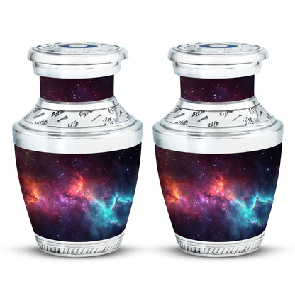 Galaxy Theme 3 Inch Keepsake Pack of 2