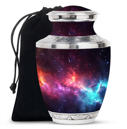 Galaxy Theme Large Urn 10 Inch