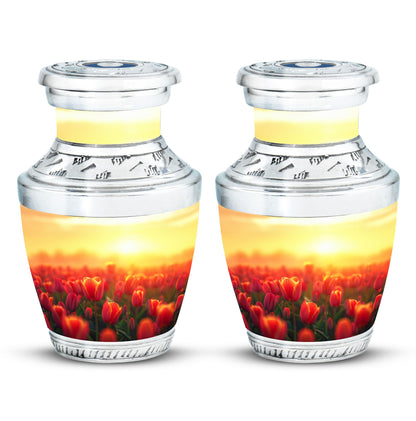 Tulips Theme 3 Inch Keepsake Pack of 2
