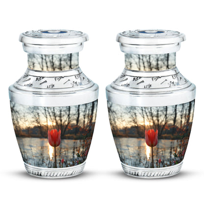 Tulips Theme 3 Inch Keepsake Pack of 2