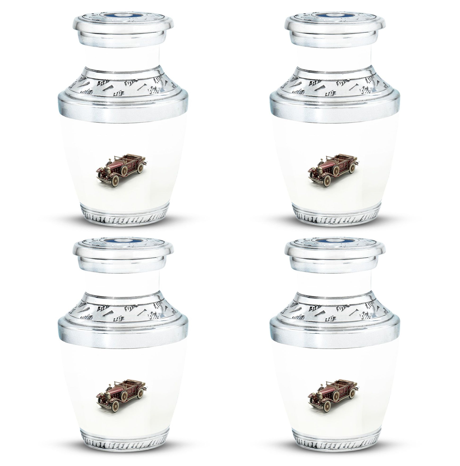 Car Theme 3 Inch Keepsake Pack of 4