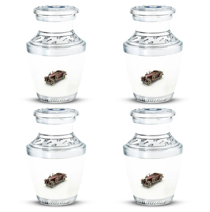 Car Theme 3 Inch Keepsake Pack of 4