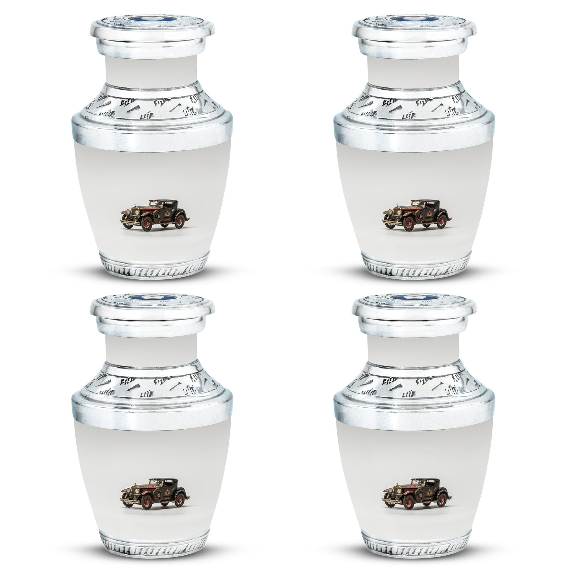 Car Theme 3 Inch Keepsake Pack of 4