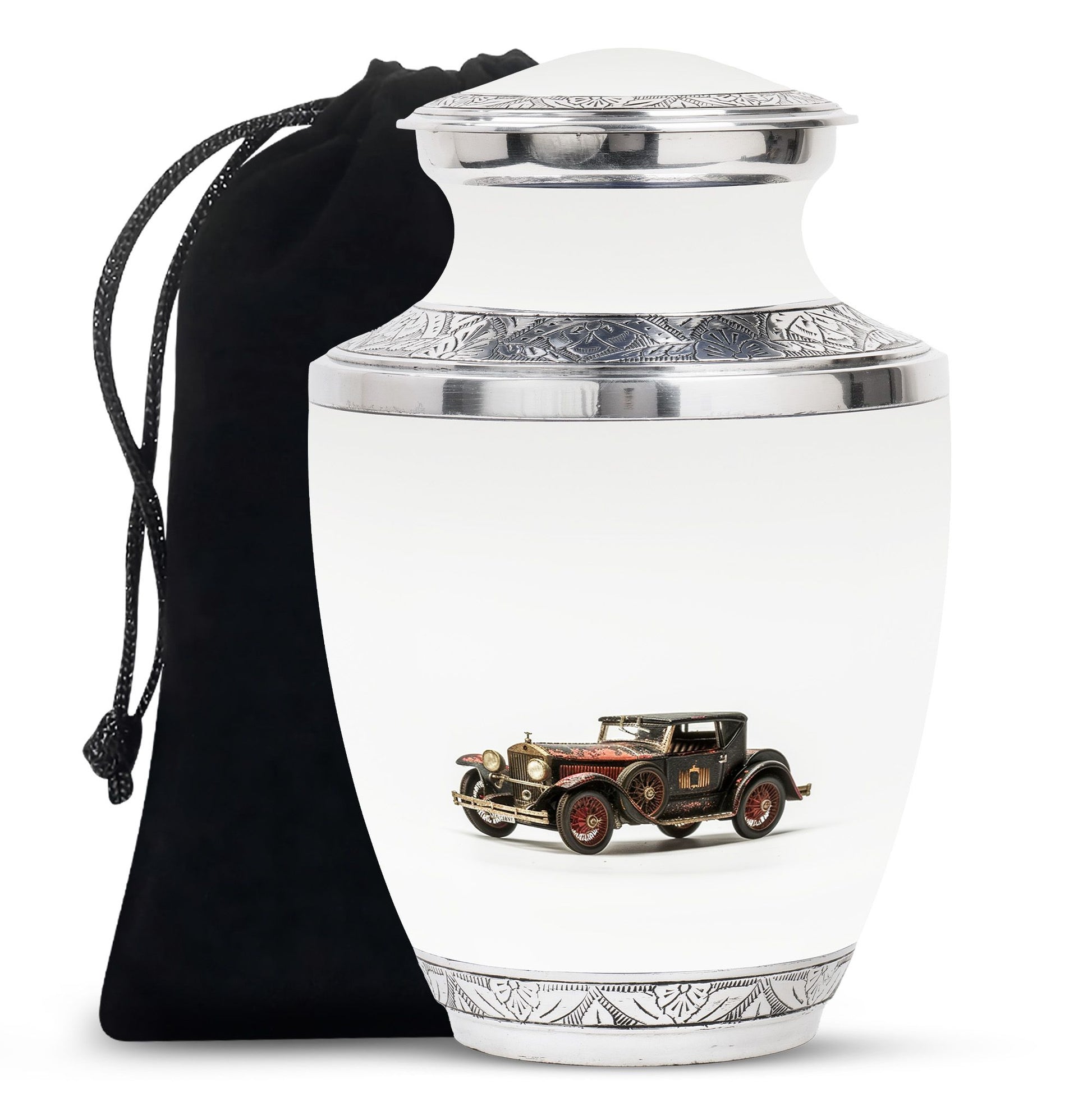 Car Theme Large Urn 10 Inch