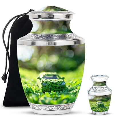 Car Theme Large Urn With 1 Keepsake Urn