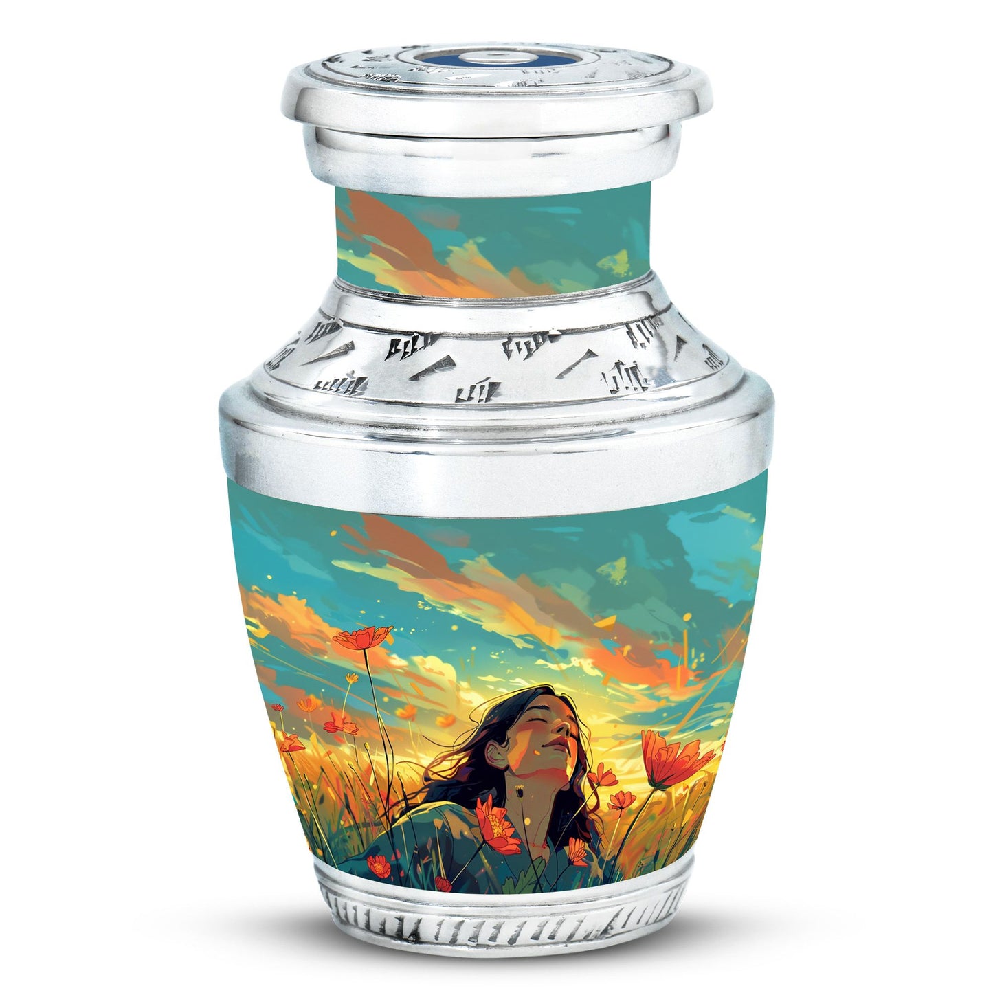 Flower Theme 3 Inch Keepsake