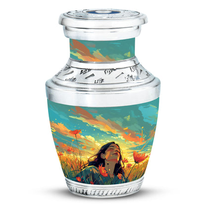 Flower Theme 3 Inch Keepsake