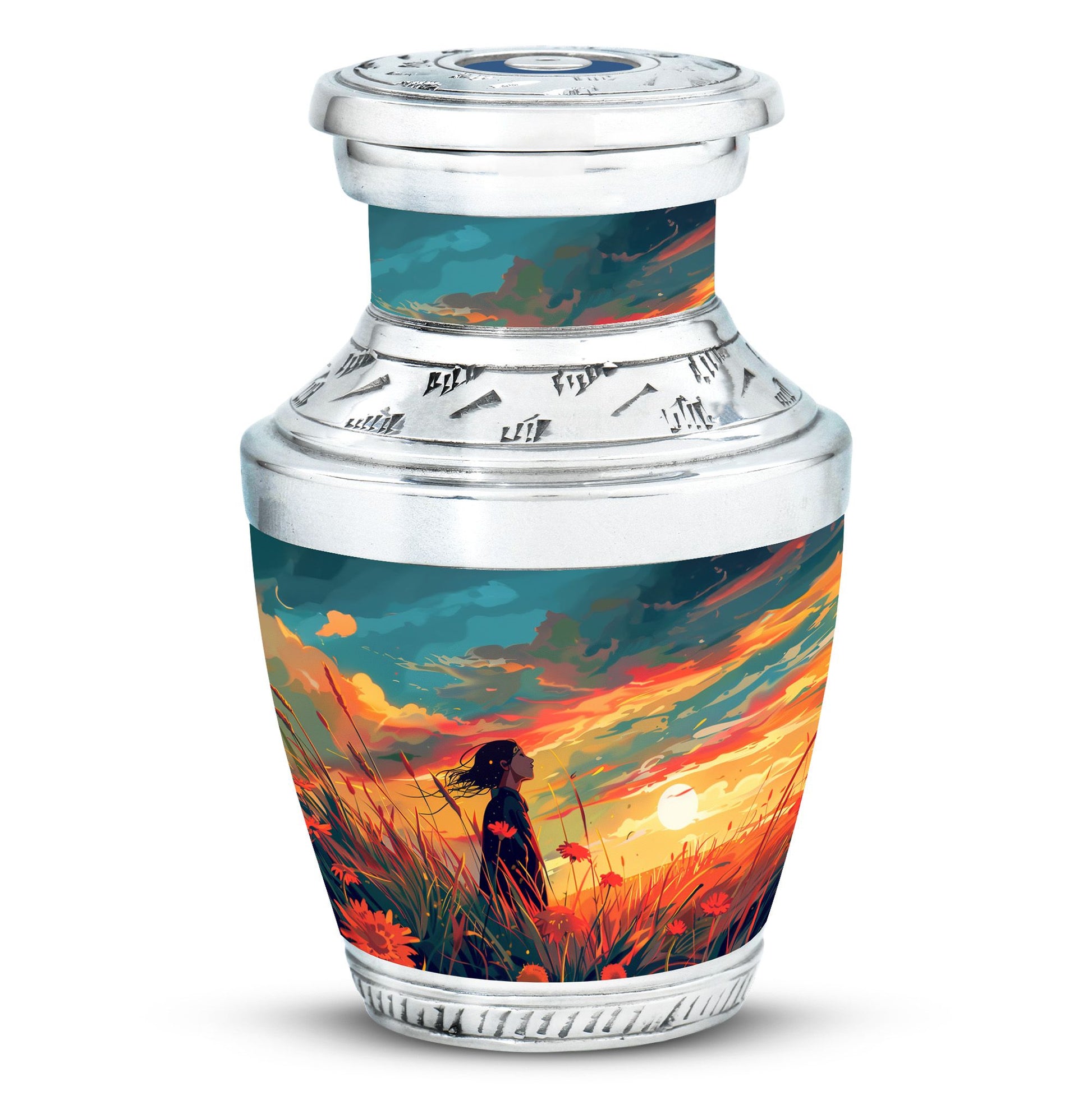 Flower Theme 3 Inch Keepsake